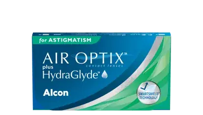 Alcon AIR OPTIX plus HydraGlyde para Astigmatismo